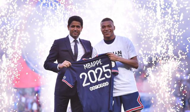 巴黎圣日耳曼与姆巴佩续约3年 皇马计划全被打乱？